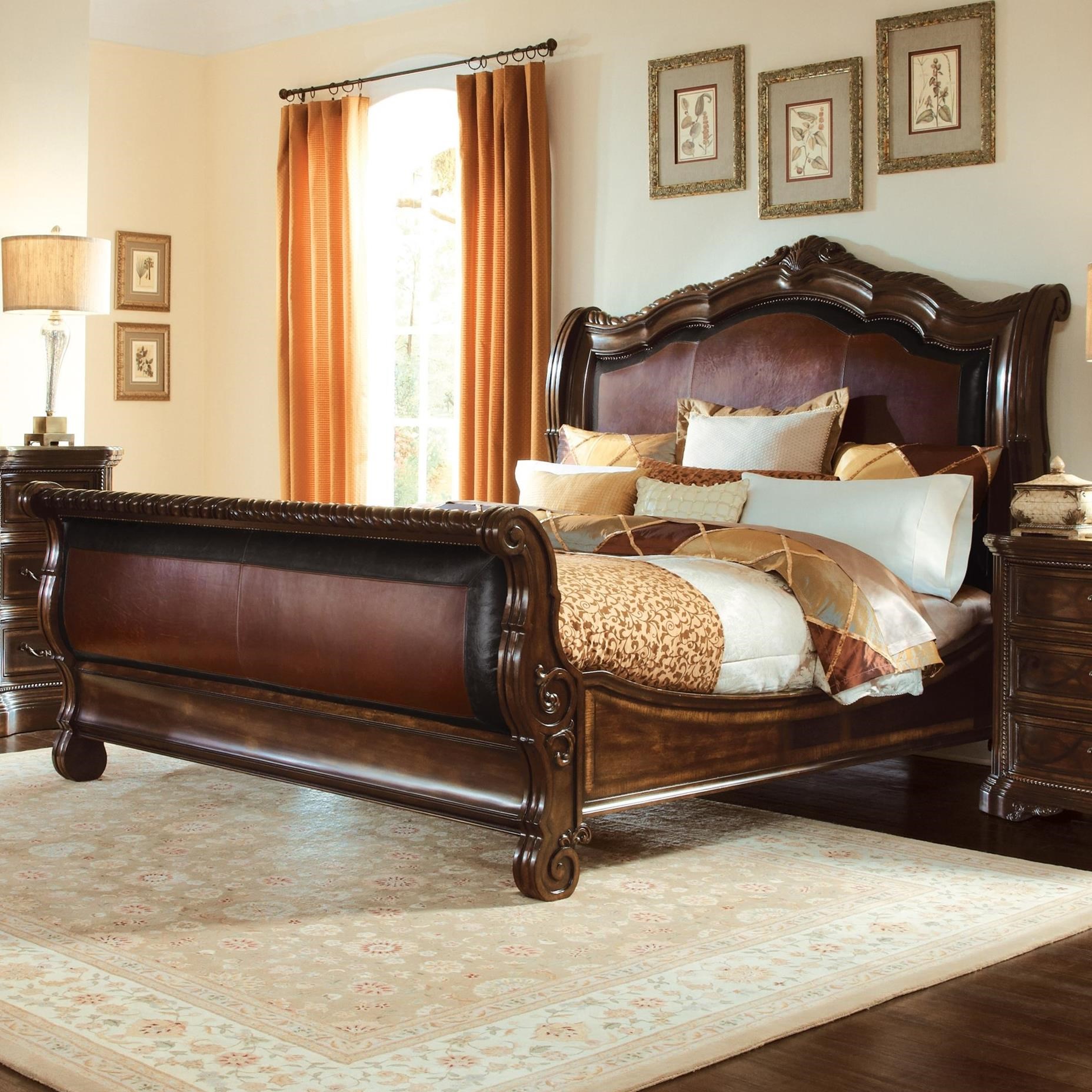 Valencia hot sale sleigh bed
